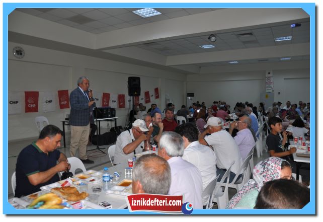 CHP nin Yemeği Yoğun İlgi Gördü