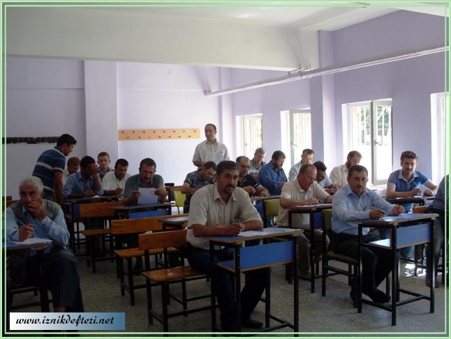 Çiftçi Ve Esnaf Usta’lık Belgesi için Ter Döktü