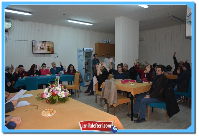 Çiniciler Derneği Güven Tazeledi