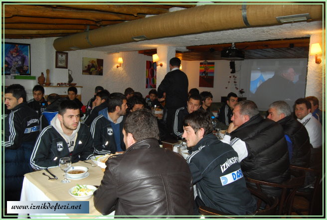 Darka Yönetiminden İznik Spor'a Moral Yemeği