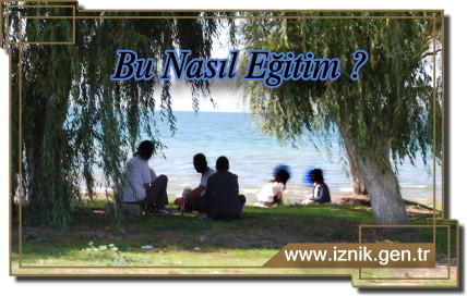 Dersler sahilde mi yapılıyor?