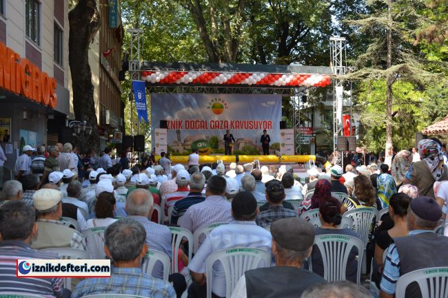 Doğalgaz Projesinin Resmi Temel Atma Töreni Yapıldı