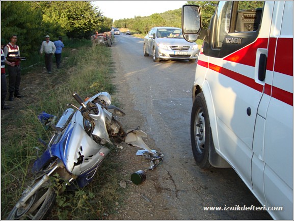 Ehliyetsiz Motosiklet Sürücüsü Bir Can Aldı