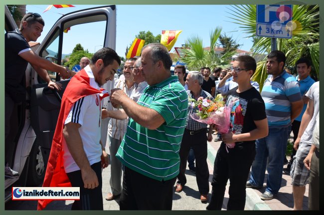 Enes Uslu İznik'in Gururu Olmaya Devam Ediyor