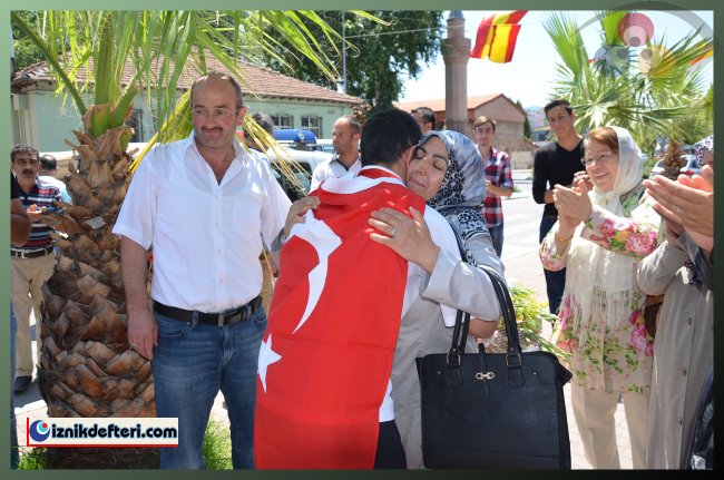 Enes Uslu İznik'in Gururu Olmaya Devam Ediyor