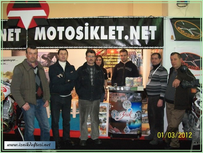 Eurosia Moto Bike Expo Fuarında İznik Göze Battı