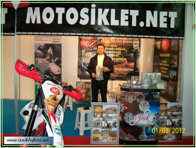 Eurosia Moto Bike Expo Fuarında İznik Göze Battı