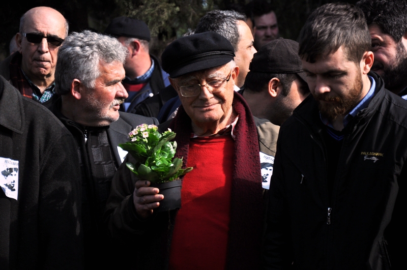 Köylü önderi Fevzi Kavuk son yolculuğuna uğurlandı