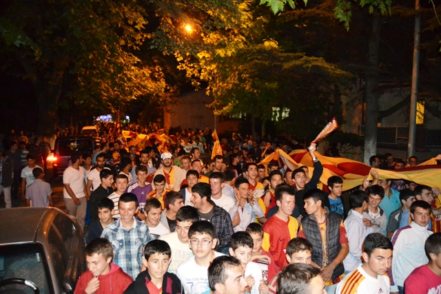 Galatasaraylıların Şampiyonluk Sevinci