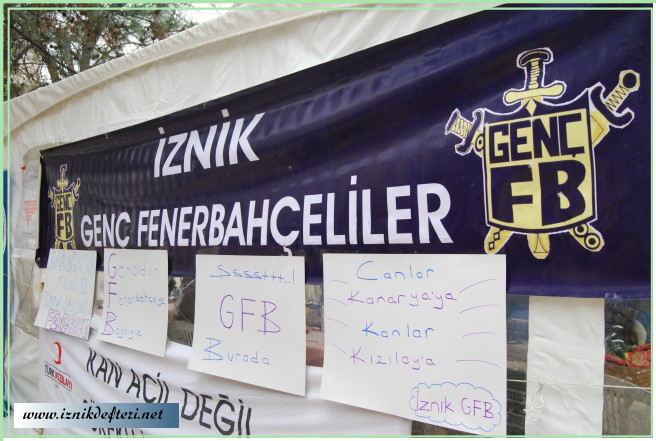 Genç Fenerbahçelilerden Anlamlı Destek