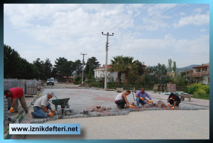 Göl Sahil Yolunda Çalışmalar Başladı