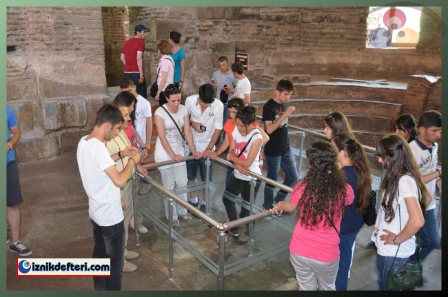 Hakkari Yüksekova&#39lı Öğrenciler İznik&#39e Hayran Kaldı