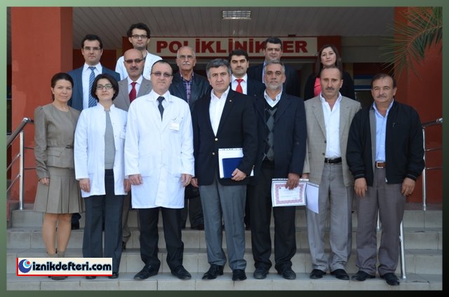 Hastane Yönetiminden Teşekkür Plaketi