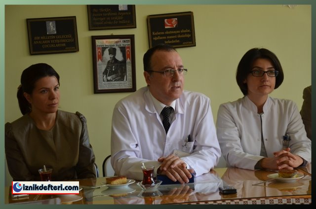 Hastane Yönetiminden Teşekkür Plaketi