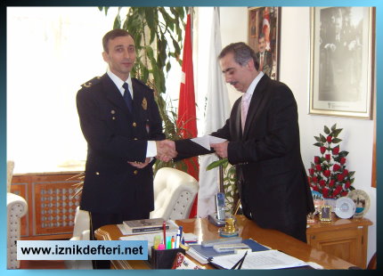 İlçe Emniyetinden Başkana Ziyaret