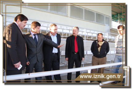 İlçe Stadyumunda Son Hazırlıklar