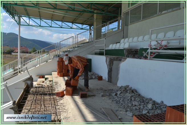İlçe Stadyumunun Çehresi Değişiyor