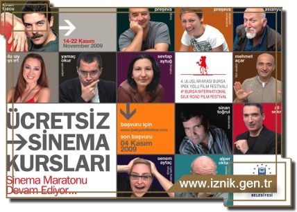 İpek Yolu'nun Ünlülerinden Sinema Kursları