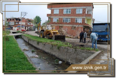 İstanbul Kapı Dışındaki Derenin Üstü Kapatılıyor