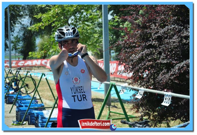 İznik 3. Türkiye Triatlon Yarışları Nefes Kesti