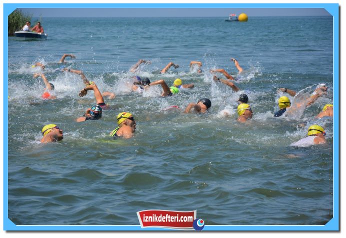 İznik 3. Türkiye Triatlon Yarışları Nefes Kesti