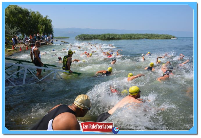 İznik 3. Türkiye Triatlon Yarışları Nefes Kesti