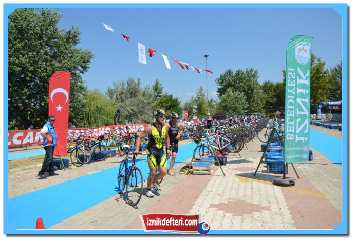 İznik 3. Türkiye Triatlon Yarışları Nefes Kesti
