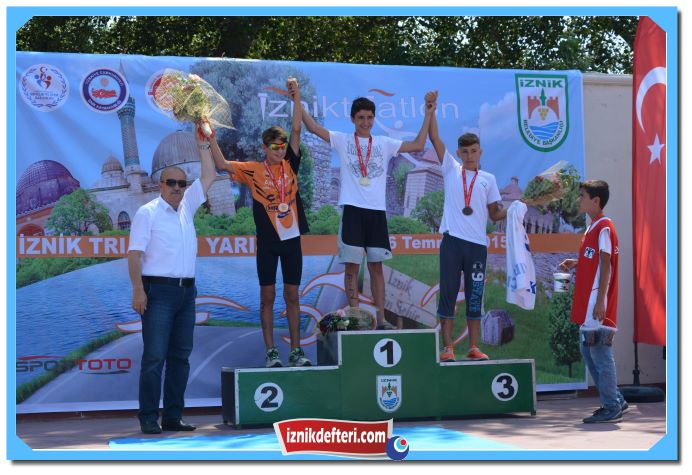 İznik 3. Türkiye Triatlon Yarışları Nefes Kesti