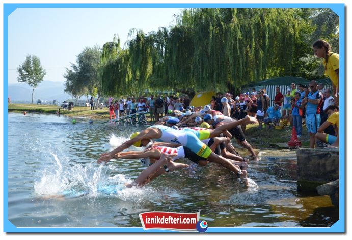 İznik 3. Türkiye Triatlon Yarışları Nefes Kesti