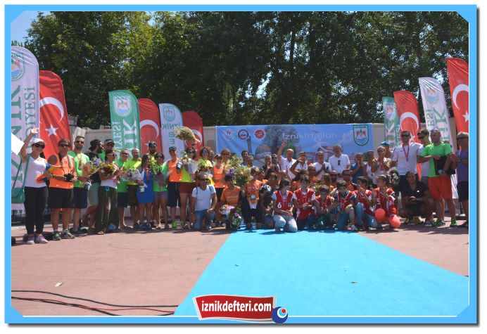 İznik 3. Türkiye Triatlon Yarışları Nefes Kesti