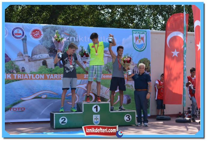 İznik 3. Türkiye Triatlon Yarışları Nefes Kesti