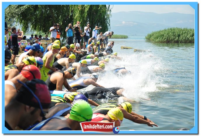 İznik 3. Türkiye Triatlon Yarışları Nefes Kesti