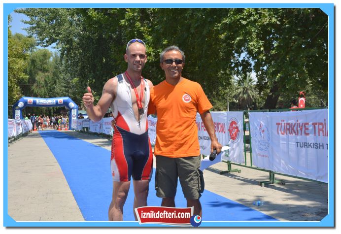 İznik 3. Türkiye Triatlon Yarışları Nefes Kesti