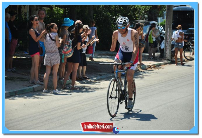 İznik 3. Türkiye Triatlon Yarışları Nefes Kesti