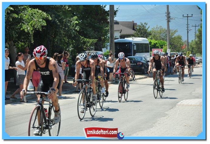 İznik 3. Türkiye Triatlon Yarışları Nefes Kesti