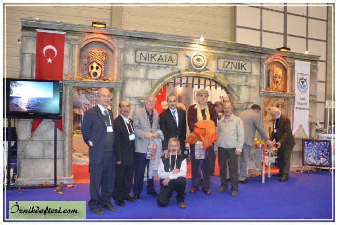 İznik 6–9 Aralık 2012 tarihleri arasında İzmir de düzenlenen Dünya Turizm Fuarın'daki standı ile göz kamaştırıyor.