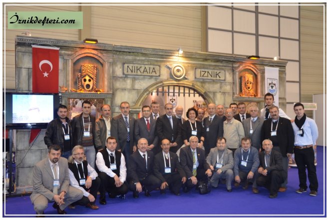 İznik 6–9 Aralık 2012 tarihleri arasında İzmir de düzenlenen Dünya Turizm Fuarın'daki standı ile göz kamaştırıyor.