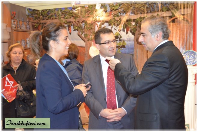 İznik 6–9 Aralık 2012 tarihleri arasında İzmir de düzenlenen Dünya Turizm Fuarın'daki standı ile göz kamaştırıyor.