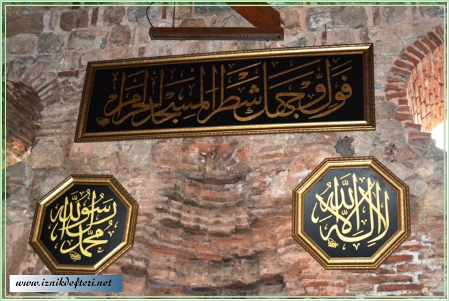 İznik Ayasofya Camii İslam harflerine kavuştu