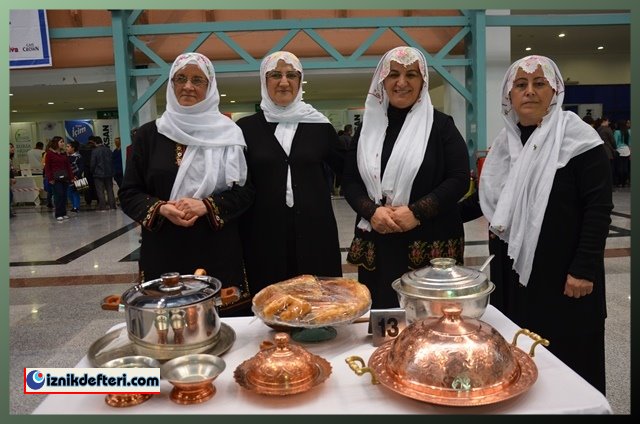 İznik, Bursa Gastronomi Festivali&#39nde İlgi Çekti