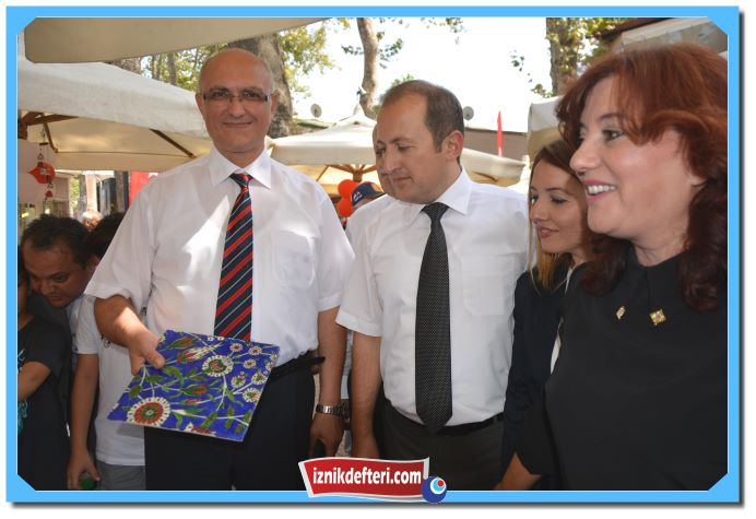 İznik Çini Festivali Kuran Ve  Ahilik Duası İle Başladı