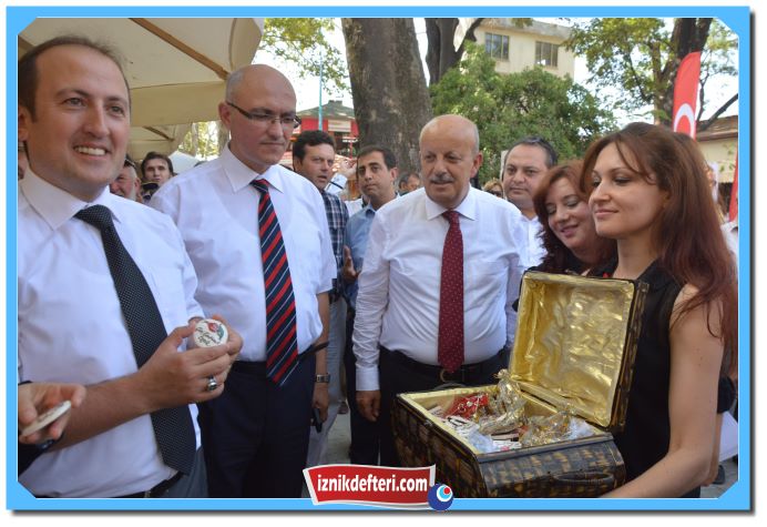 İznik Çini Festivali Kuran Ve  Ahilik Duası İle Başladı