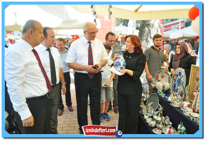 İznik Çini Festivali Kuran Ve  Ahilik Duası İle Başladı