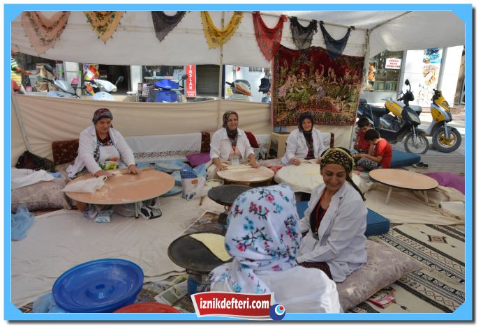 İznik Çini Festivali Kuran Ve  Ahilik Duası İle Başladı
