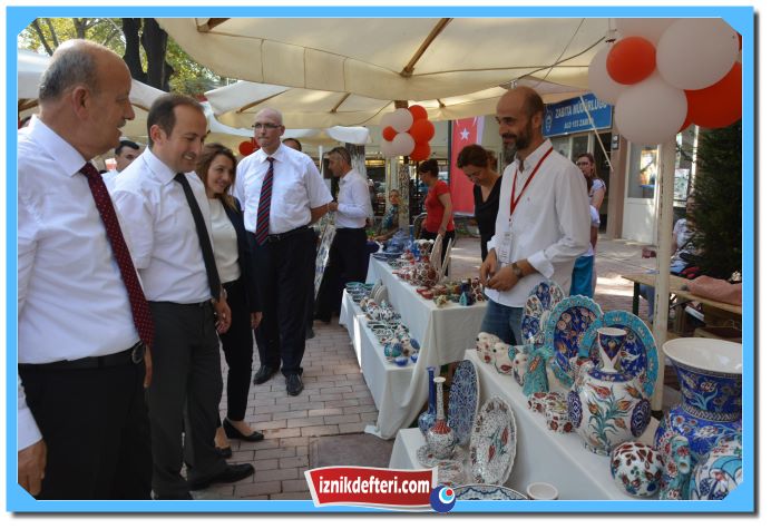 İznik Çini Festivali Kuran Ve  Ahilik Duası İle Başladı