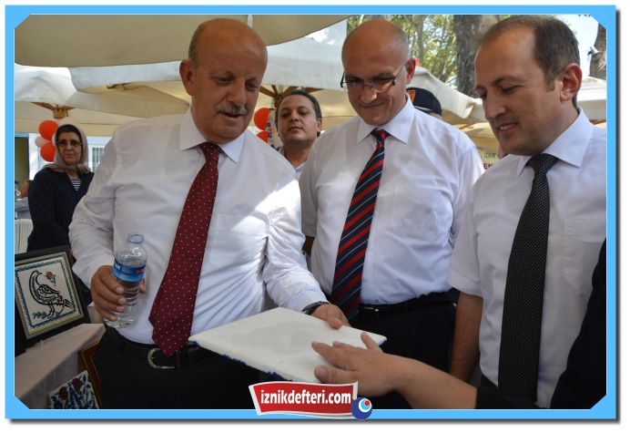 İznik Çini Festivali Kuran Ve  Ahilik Duası İle Başladı