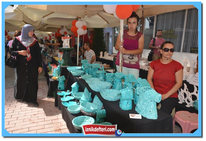 İznik Çini Festivali Kuran Ve  Ahilik Duası İle Başladı