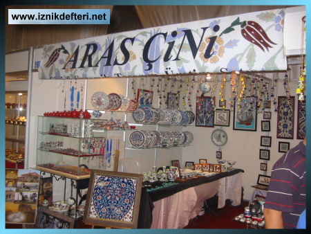 İznik Çinisi İzmir Internasyonal Fuarında