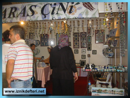 İznik Çinisi İzmir Internasyonal Fuarında