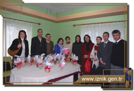 İznik Eml&#39den Öğretmenlere Yeni Yıl Jesti